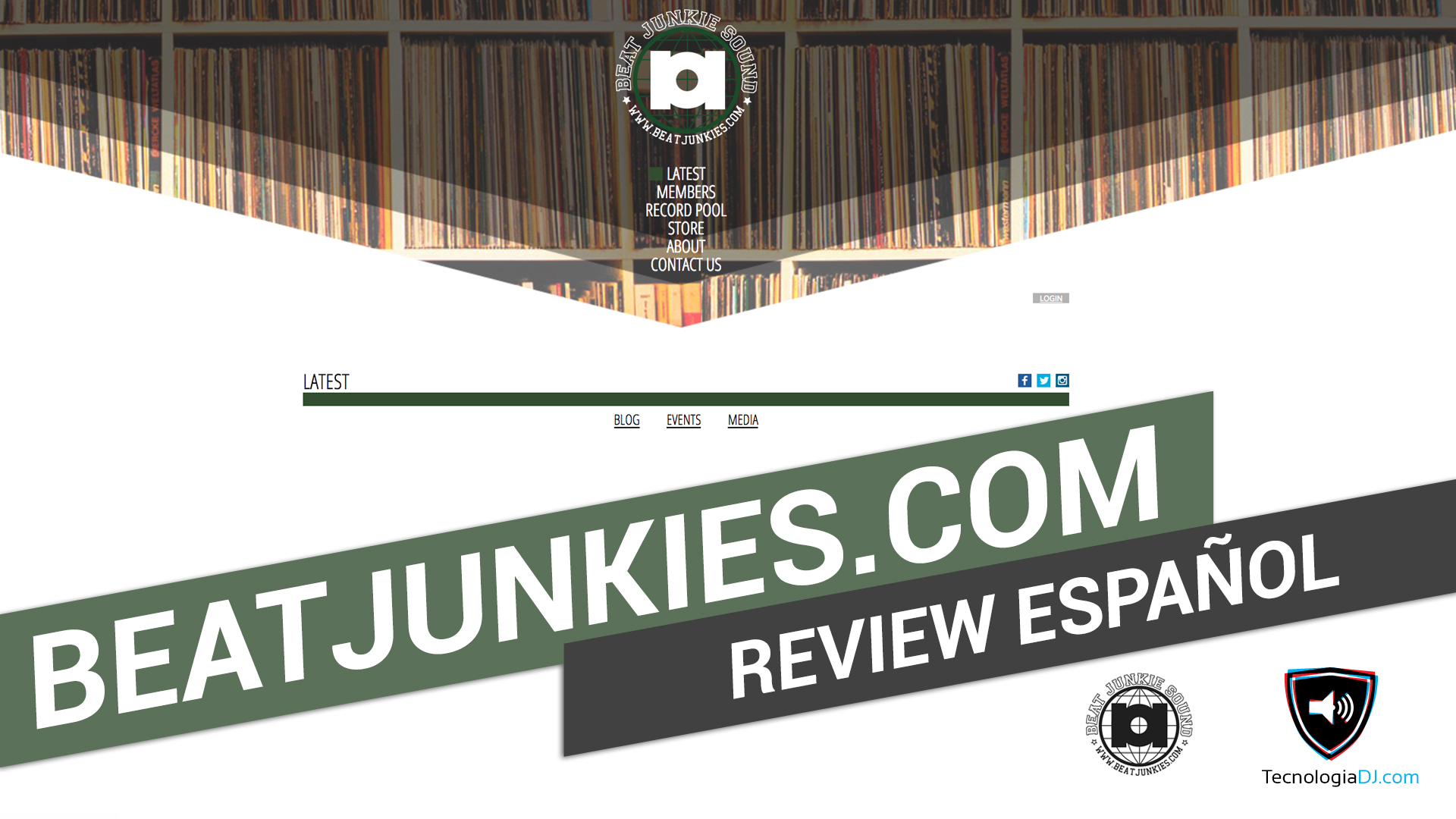 Review en español Record Pool Beatjunkies.com