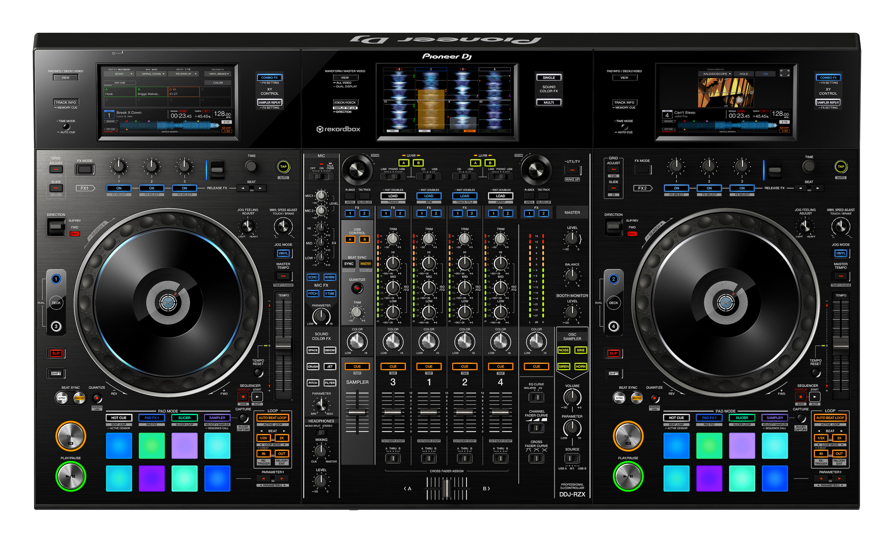 Nuevo controlador Pioneer DDJ-RZX y video Plus Pack para Rekordbox DJ