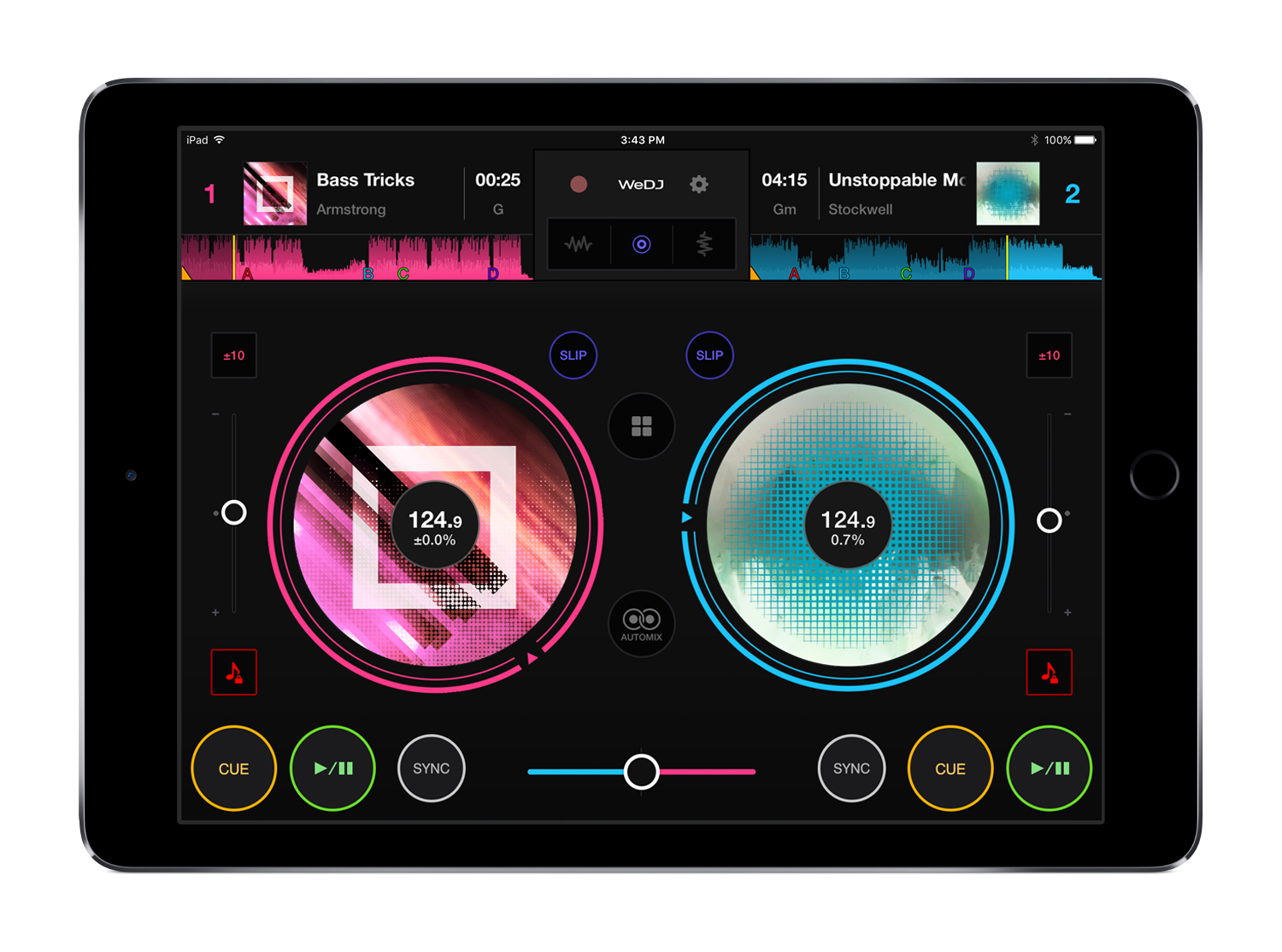 WeDJ, nueva app para iPad de Pioneer DJ