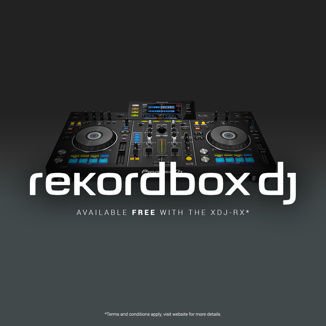 El Pioneer XDJ-RX incluye ahora de forma gratuita Rekordbox DJ