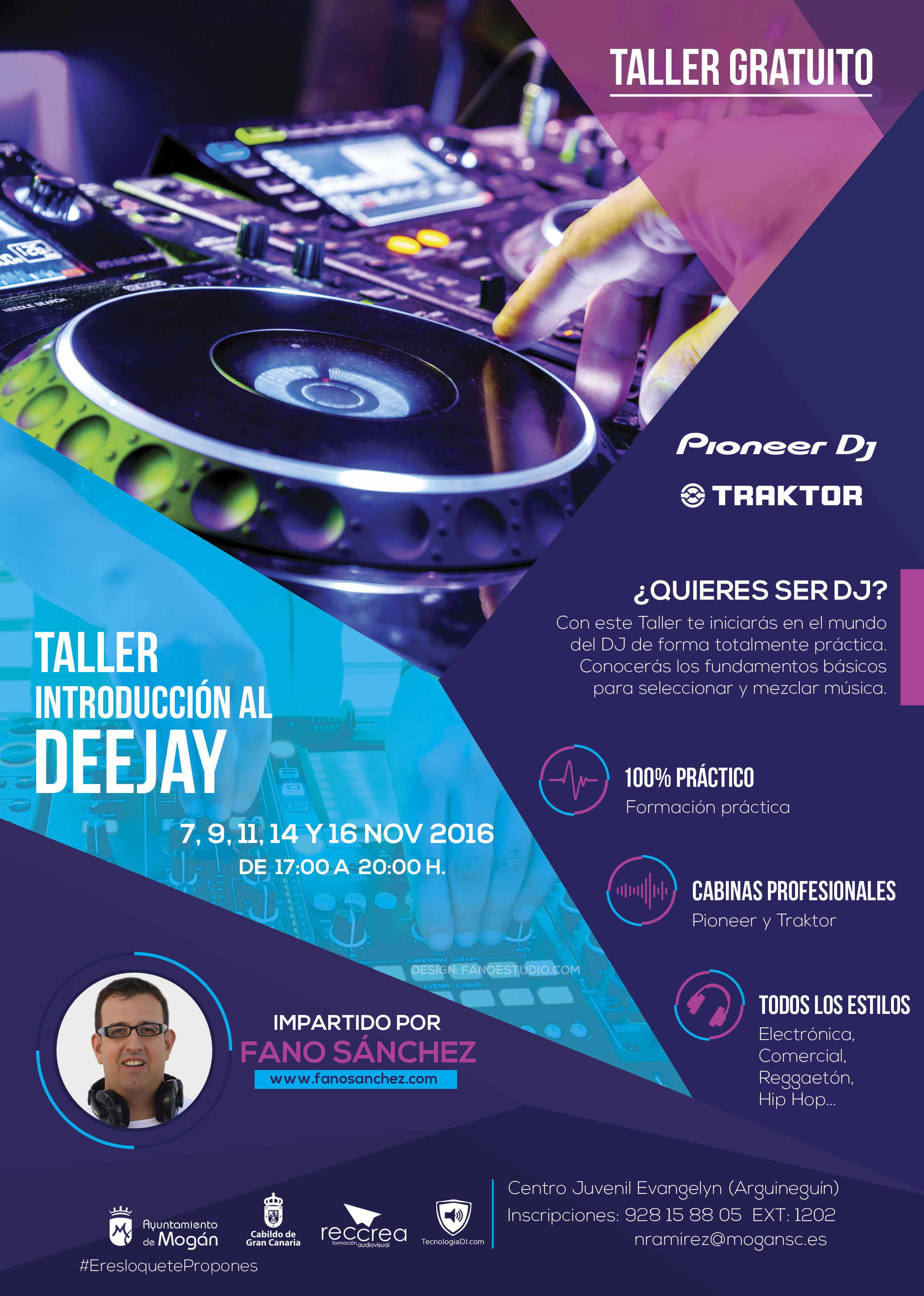 Taller de Introducción al DJ en Gran Canaria