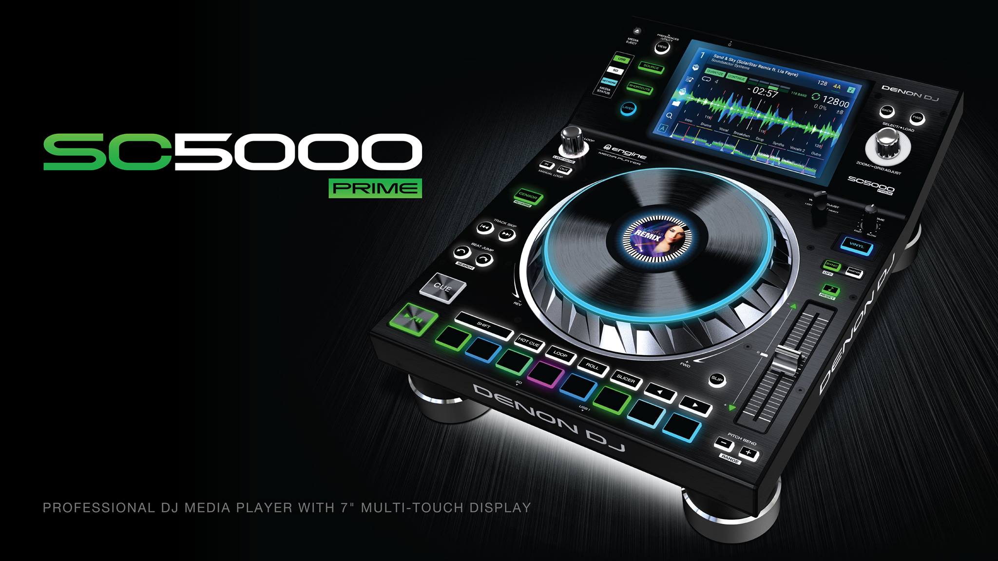 Nuevo e impresionante reproductor multimedia Denon SC5000