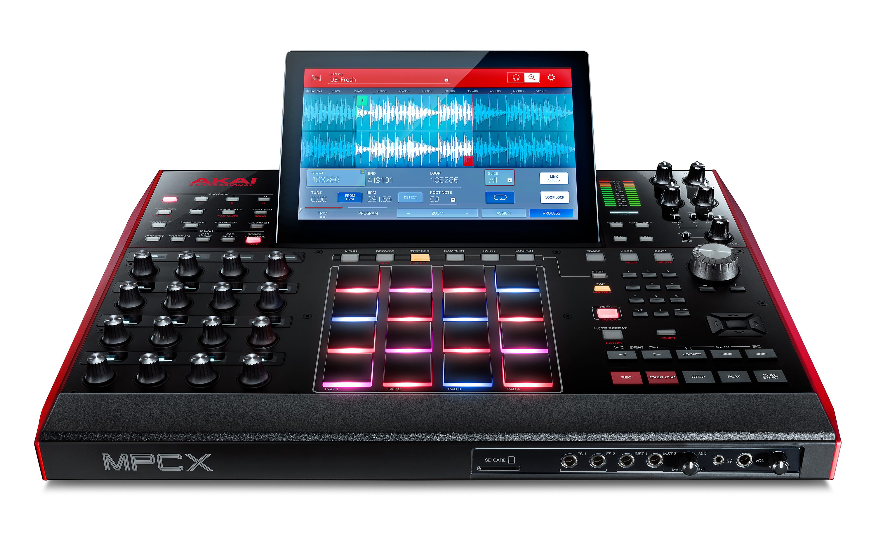 Nuevo y espectacular Akai MPC X