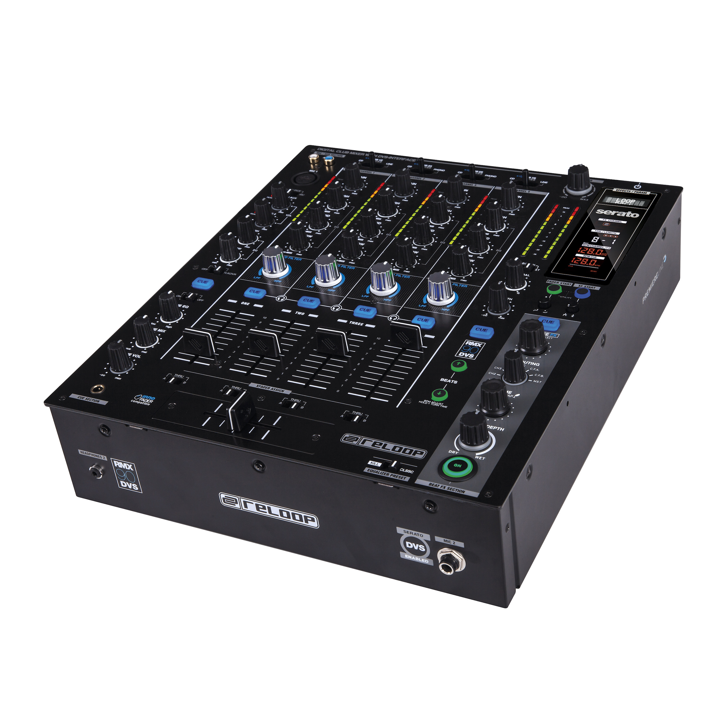 Nuevo mixer Reloop RMX-90 DVS compatible con Serato DJ