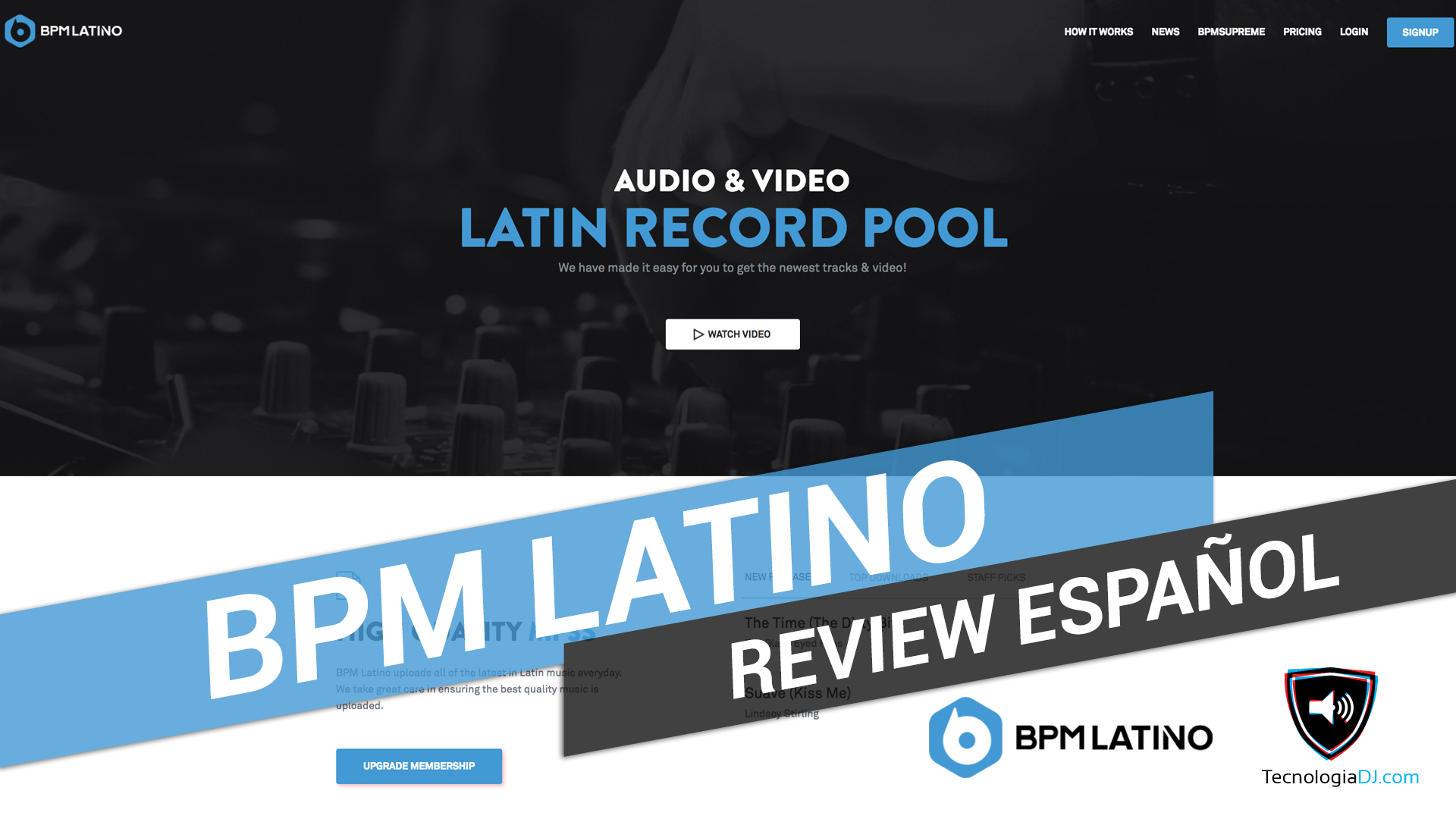 Review en español record pool BPM Latino