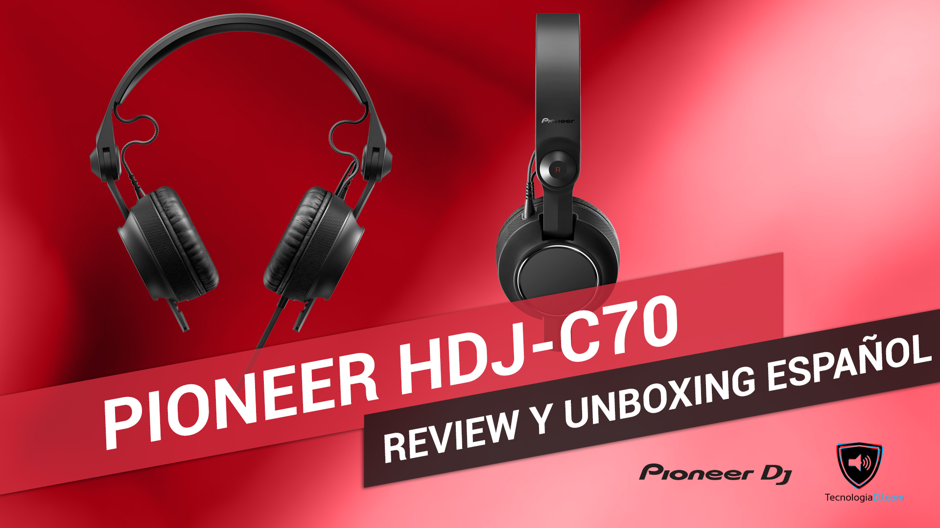 Review y unboxing en español auriculares Pioneer HDJ-C70