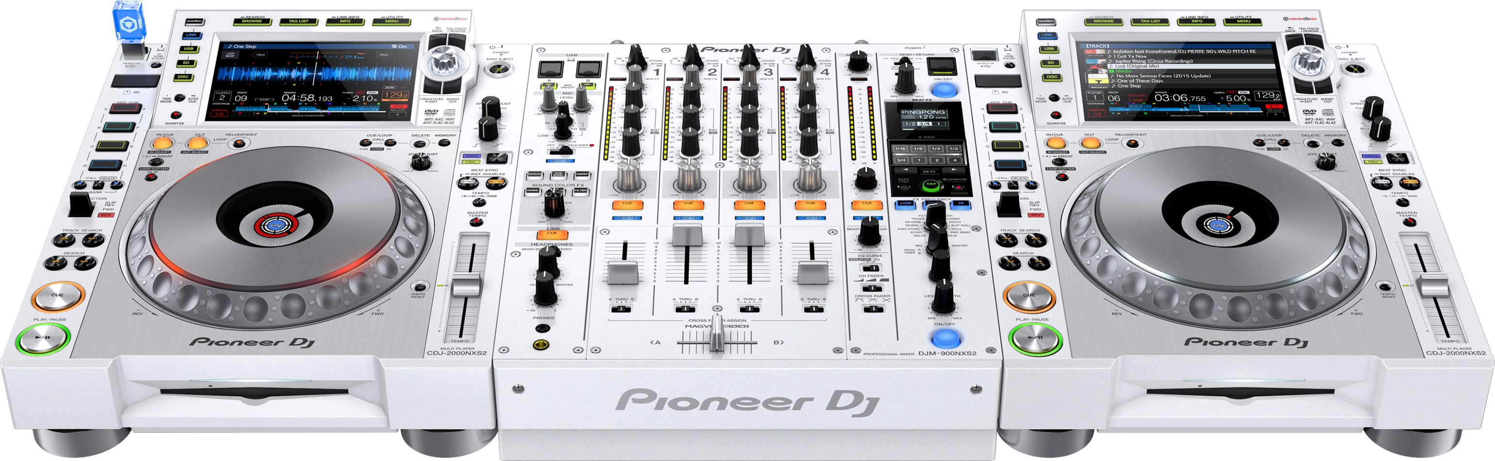 Pioneer DJ presenta el Pioneer CDJ-2000NXS2-W y la Pioneer DJM-900NXS2-W en una edición limitada en blanco