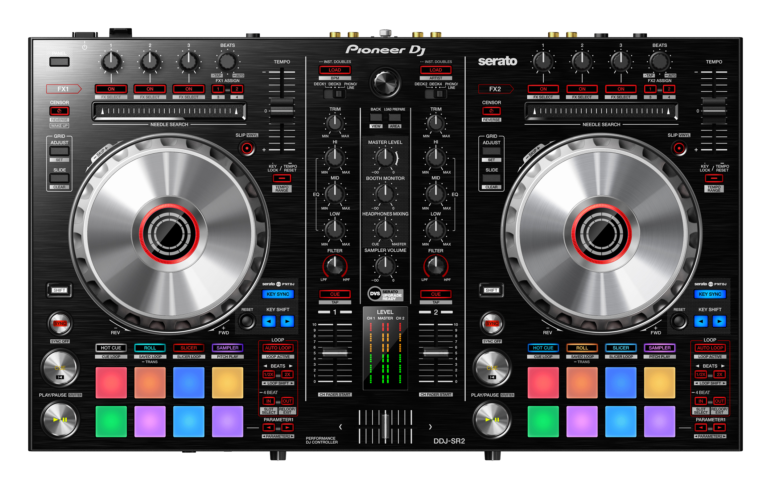 Pioneer DDJ-SR2, nuevo controlador de Pioneer DJ compatible con Serato DJ