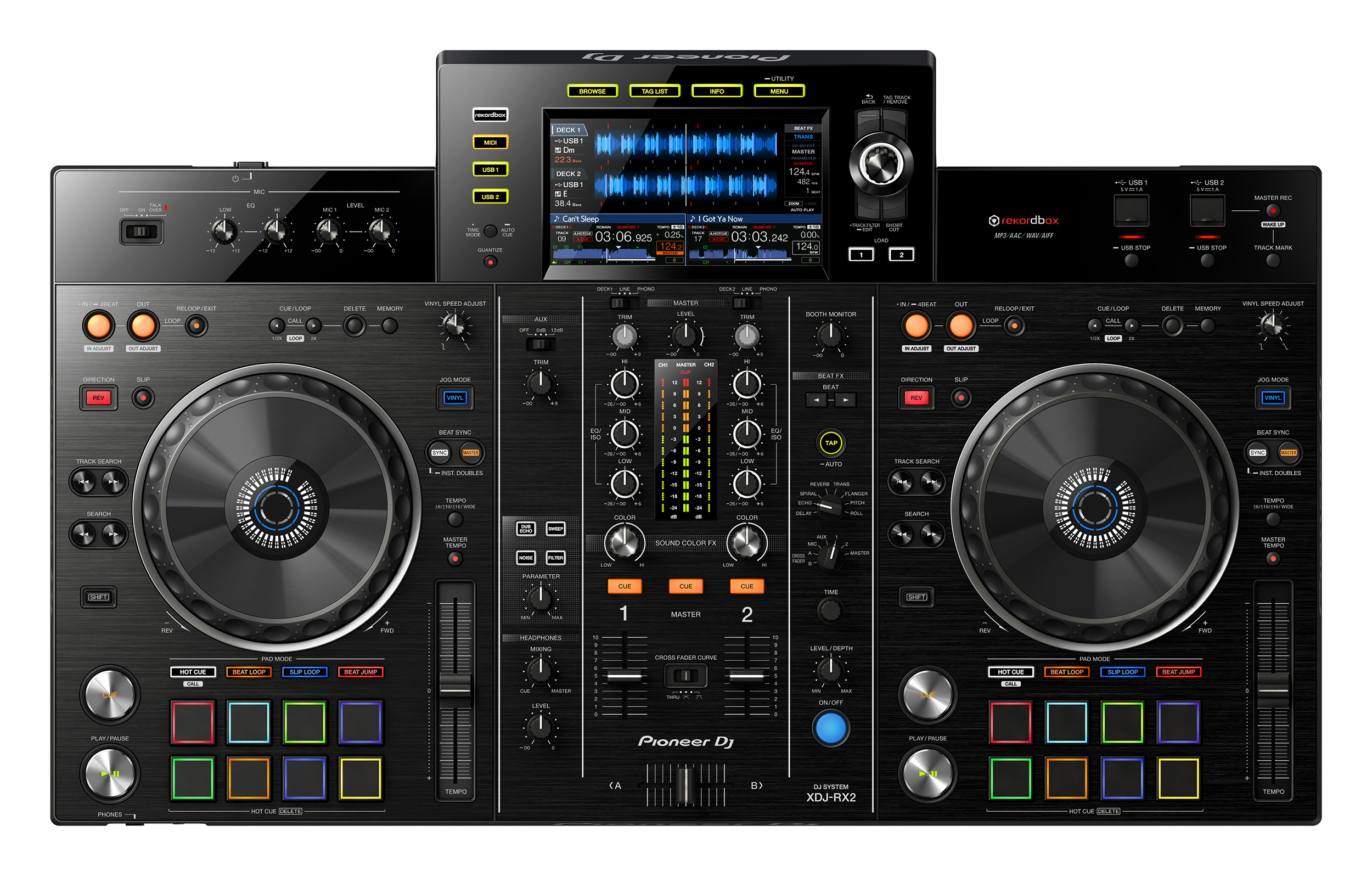Pioneer XDJ-RX2, renovación del todo en uno de Pioneer DJ