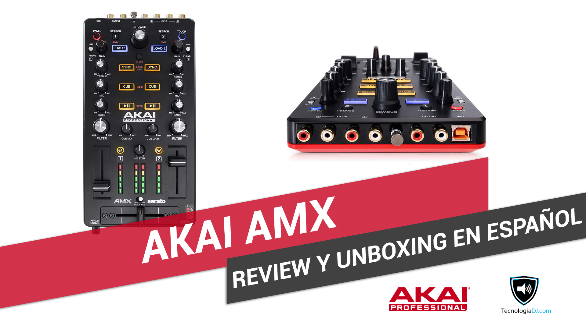 Review y unboxing en español controlador Akai AMX