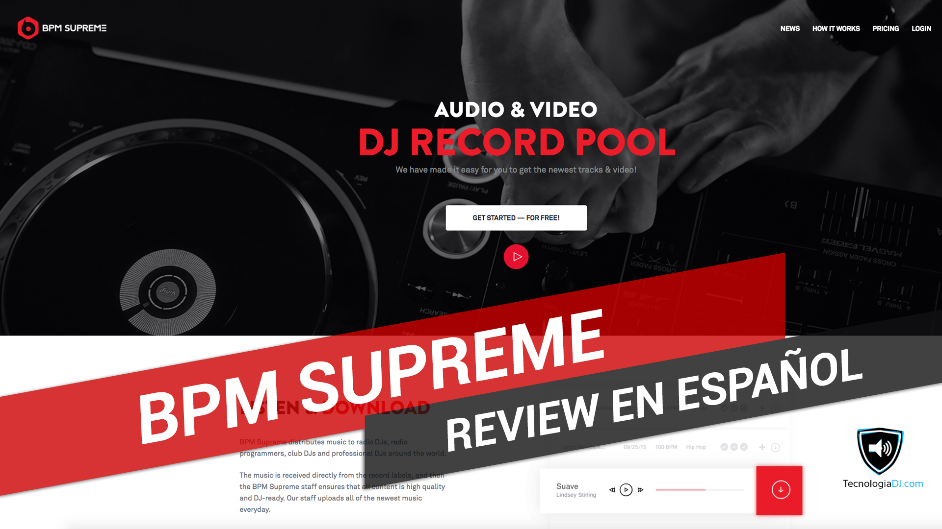 Review en español record pool BPM Supreme