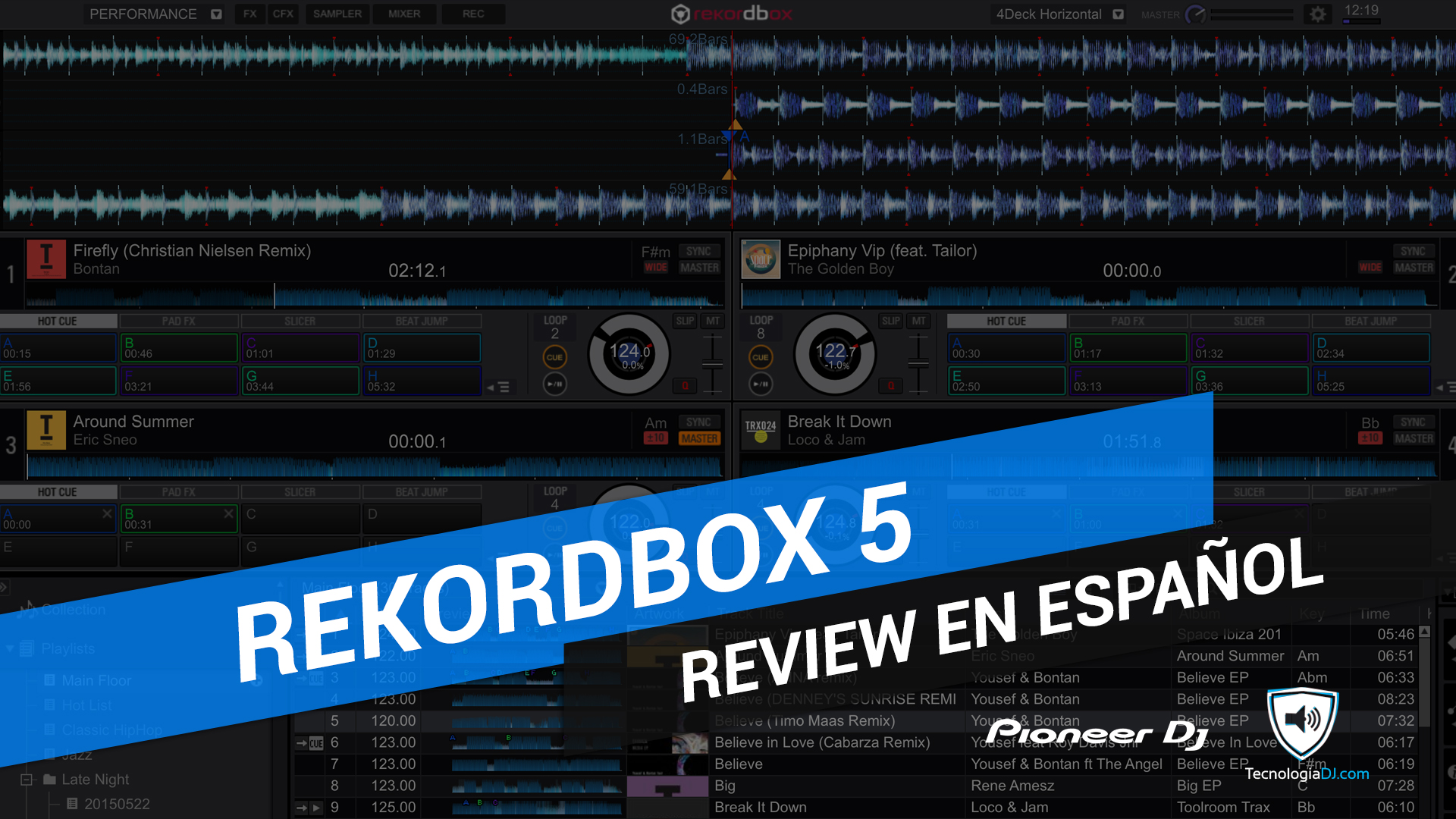 Review en español Rekordbox 5