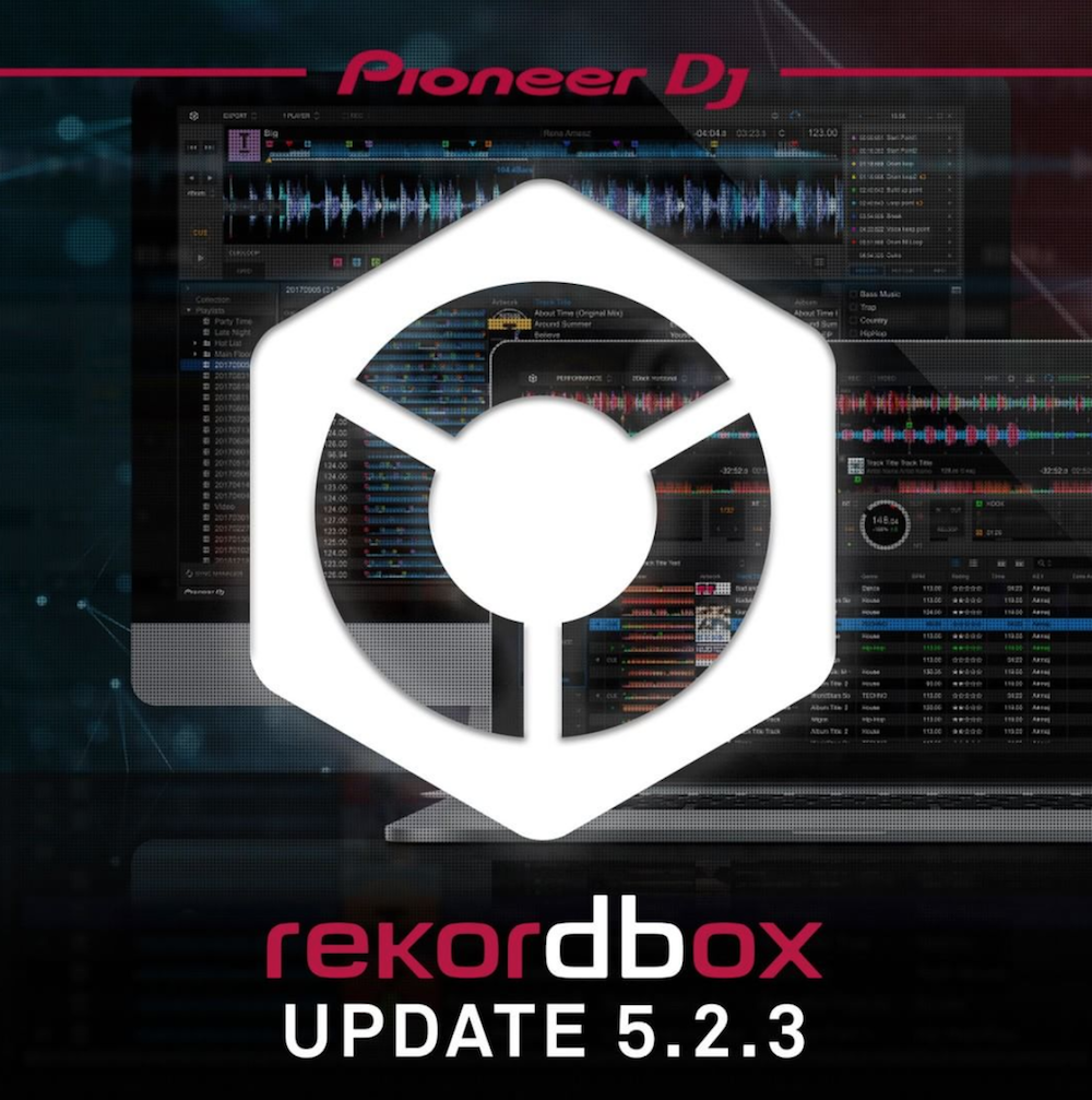 Pioneer DJ libera Rekorbox 5.2.3