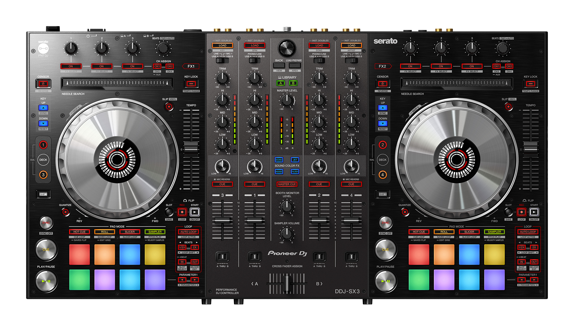 Nuevo controlador Pioneer DDJ-SX3 compatible con Serato DJ Pro