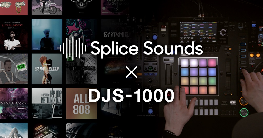 El Pioneer DJS-1000 reproduce sonidos desde el popular portal Splice.com