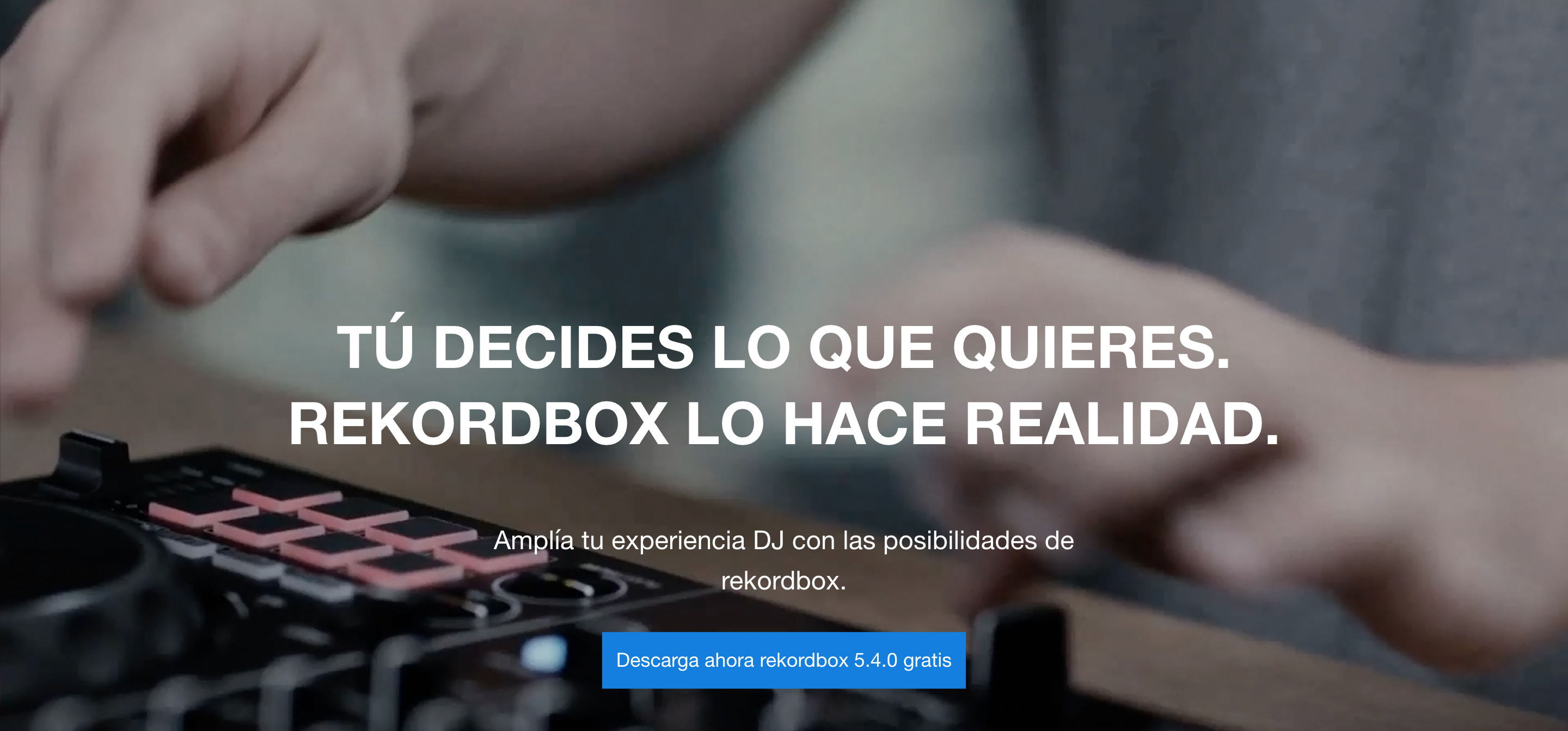 Pioneer DJ libera Rekordbox 5.4