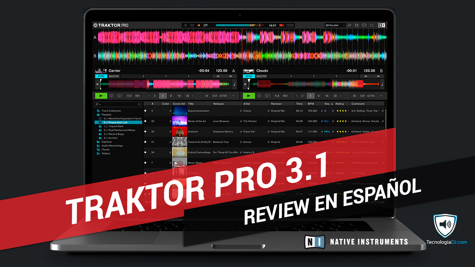 Qué novedades presenta Traktor Pro 3.1