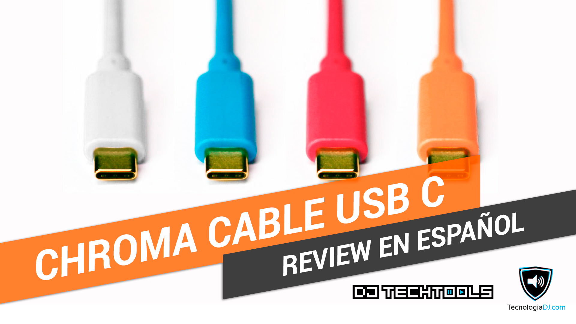 Review en español Chroma Cable USB C de DJ Tech Tools