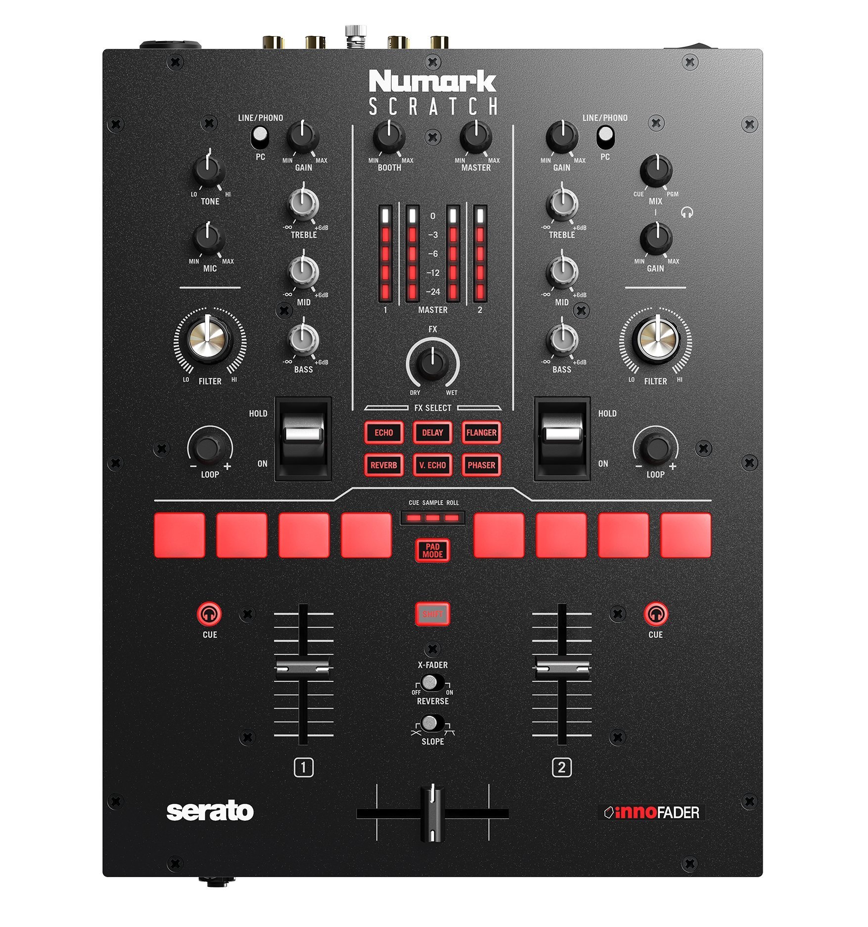 Nuevo mixer Numark Scratch