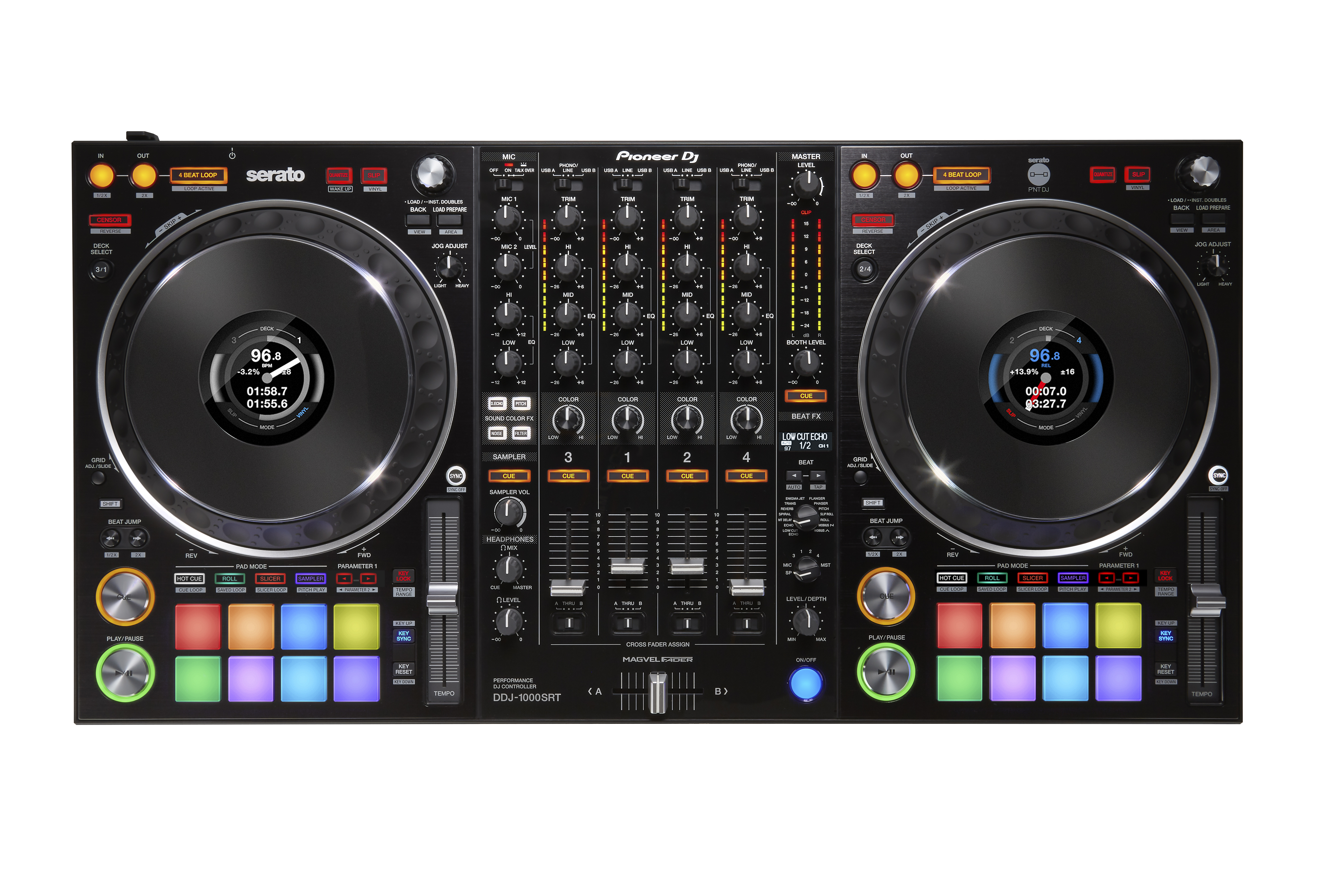 Nuevo controlador Pioneer DDJ-1000SRT compatible con Serato DJ Pro