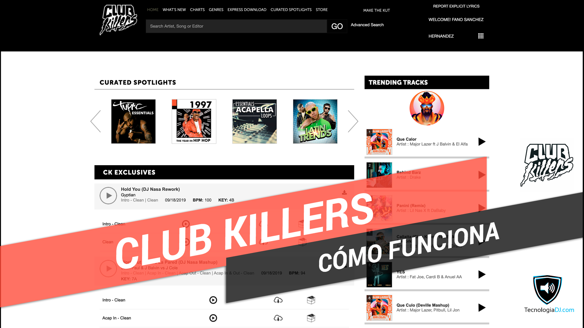 Cómo funciona la record pool Club Killers