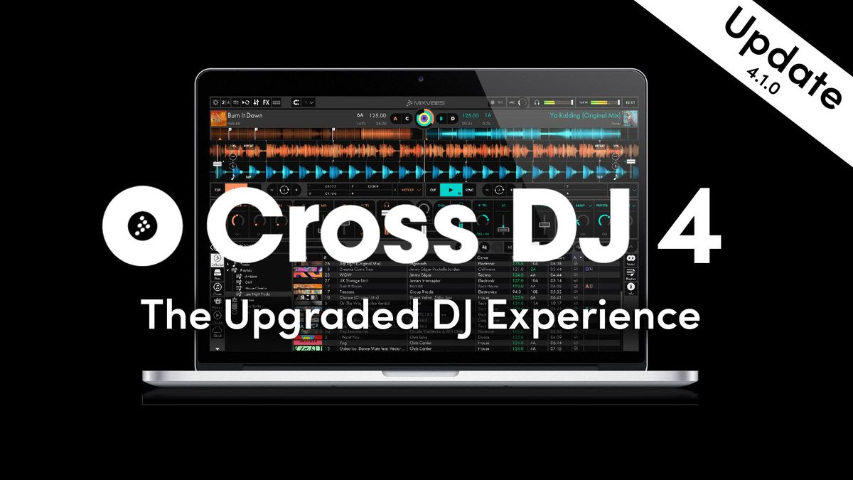 Cross DJ 4.1.0 de Mixvibes ya disponible