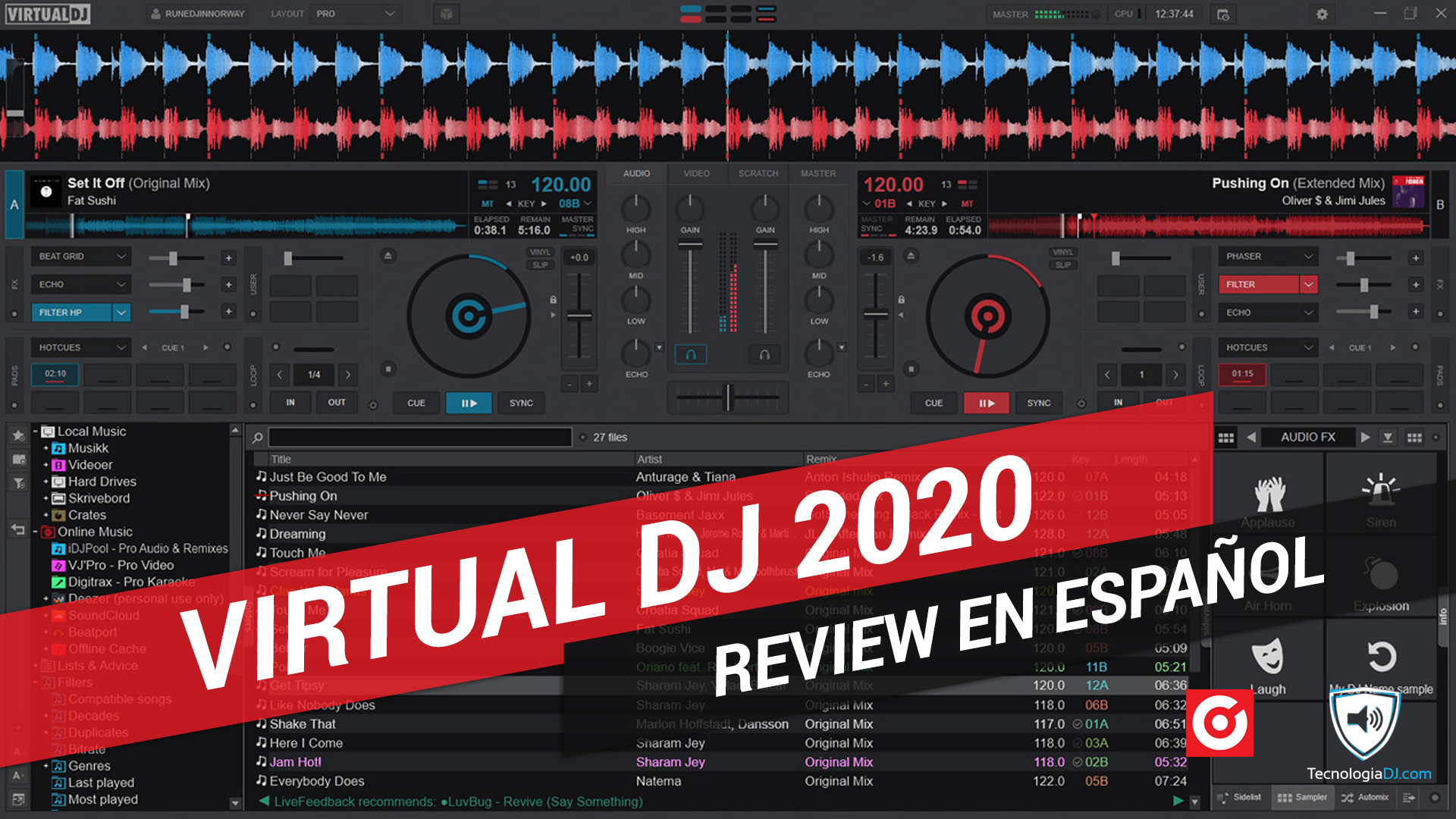 Review Virtual DJ 2020