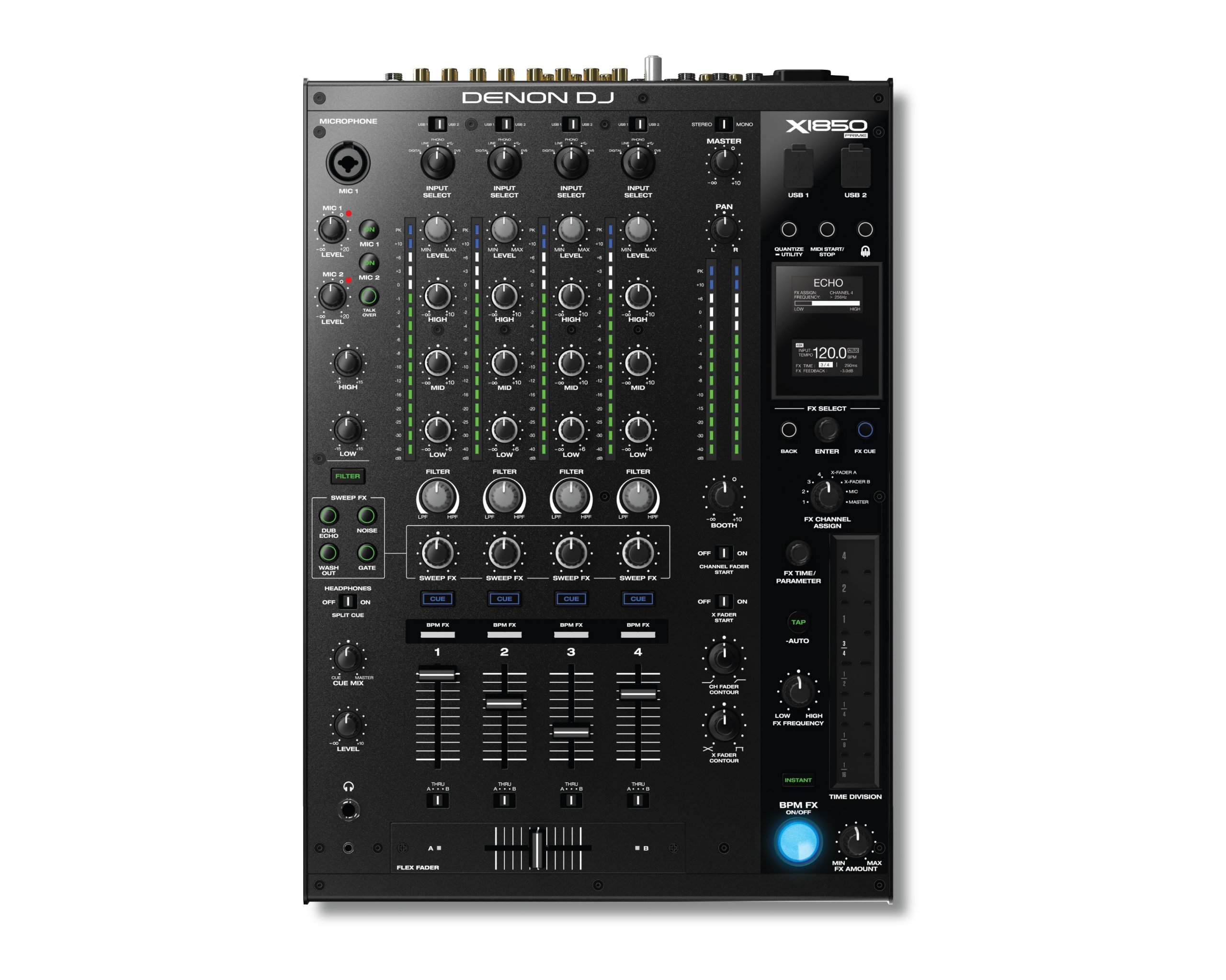 Denon DJ presenta su mixer Denon X1850