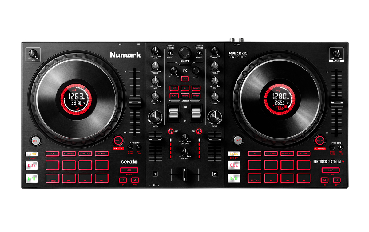 Nuevos controladores Numark Mixtrack Platinum FX y Numark Mixtrack Pro FX