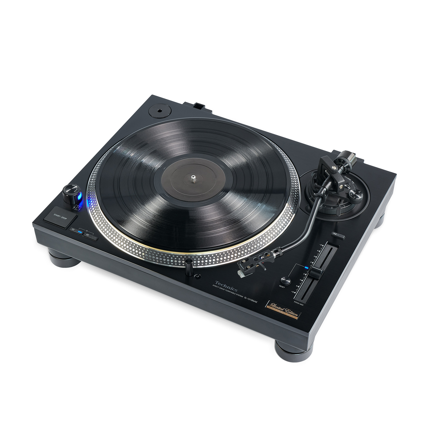 Edición limitada del giradiscos Technics SL-1210GAE para celebrar el 55  aniversario de Technics 