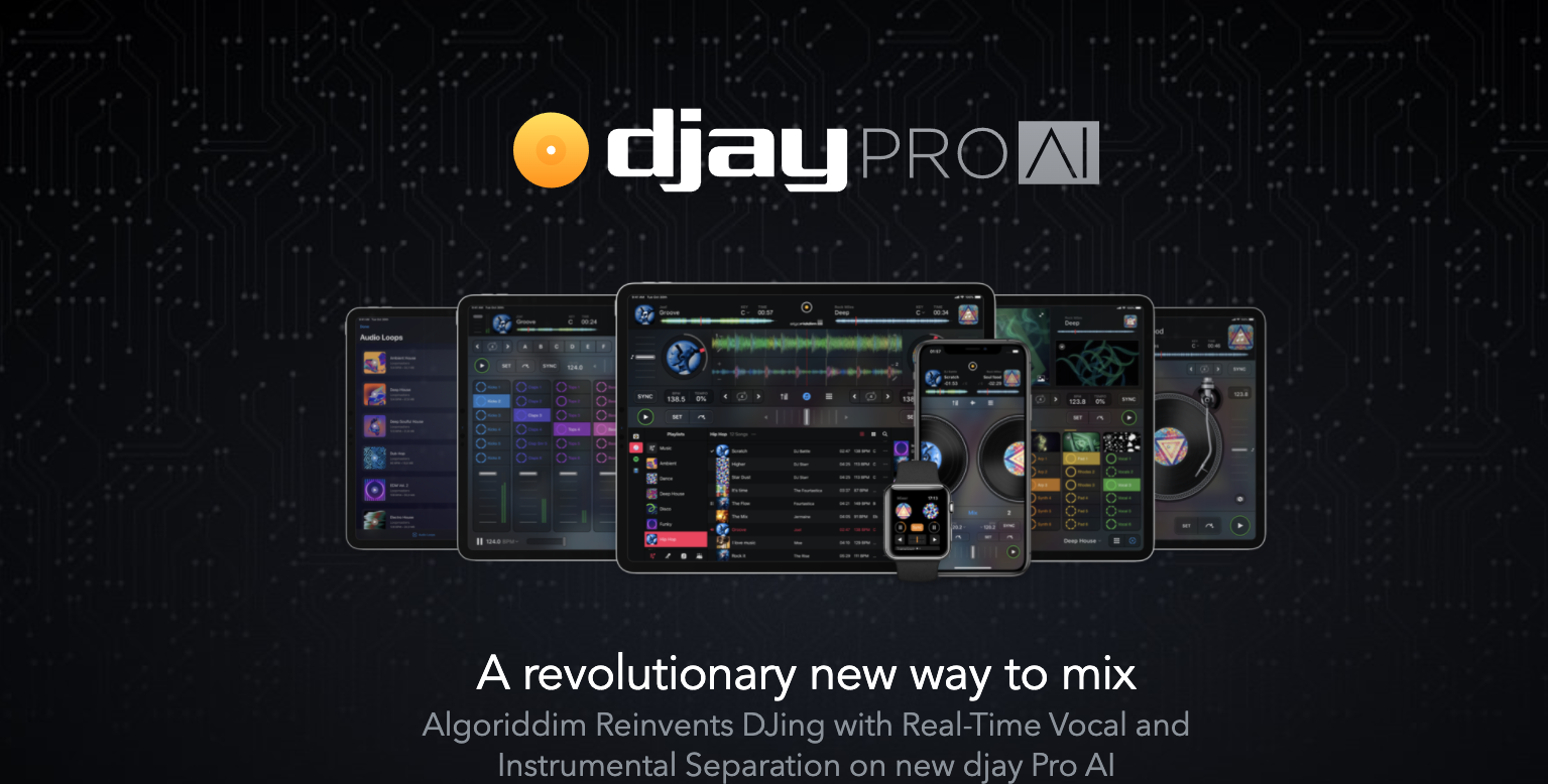 Nueva aplicación djay Pro AI con inteligencia artificial