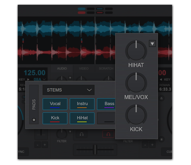 El nuevo Virtual DJ 2021 permite separar vocales e instrumentales