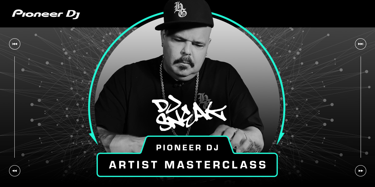 DJ Sneak será el ponente de una nueva Artist Masterclass online gratuita de Pioneer DJ