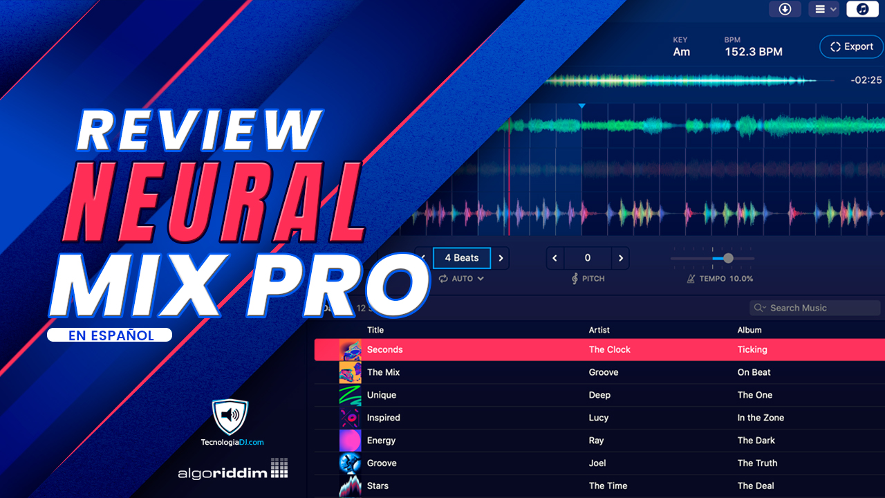 Neural Mix Pro, cómo aislar acapella e instrumental fácilmente