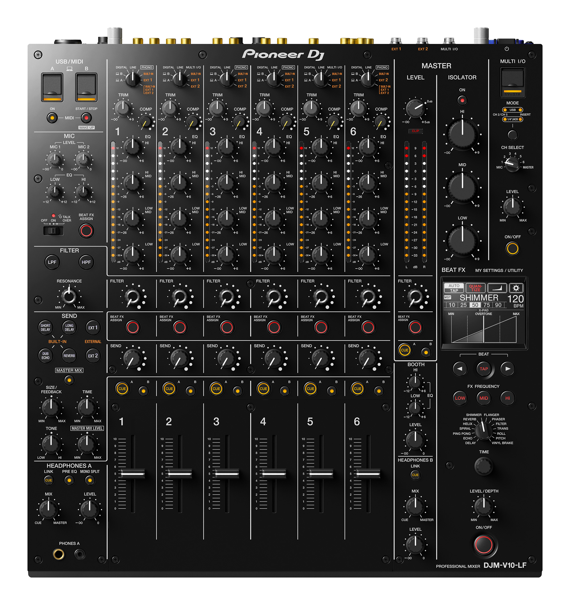Nuevo mixer Pioneer DDJ-V10-LF