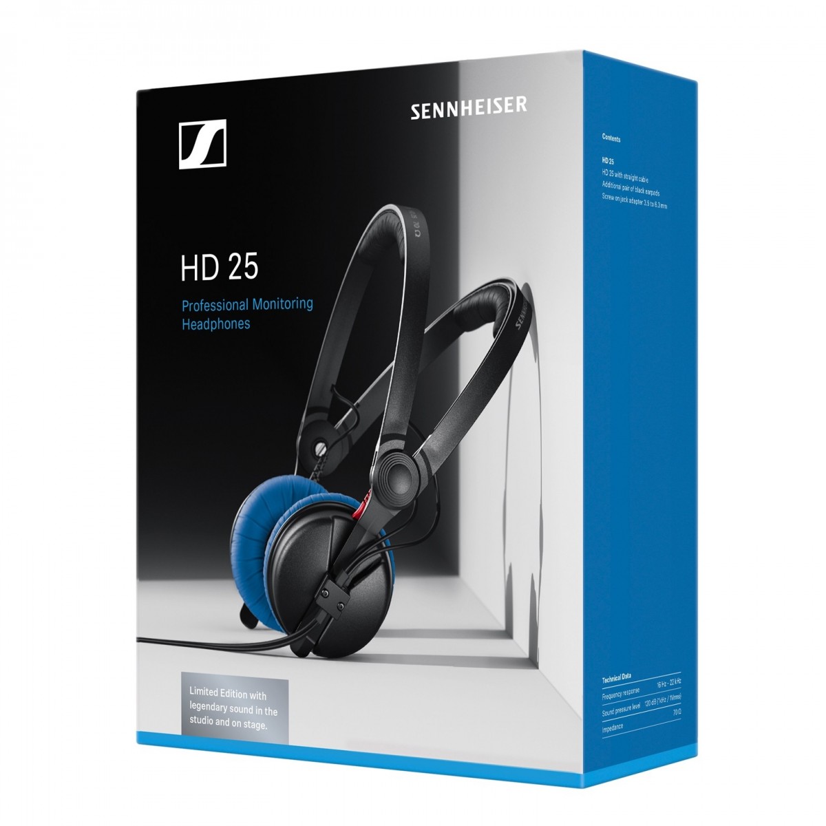 Sennheiser HD 25 Blue, nuevos auriculares edición limitada en color azul
