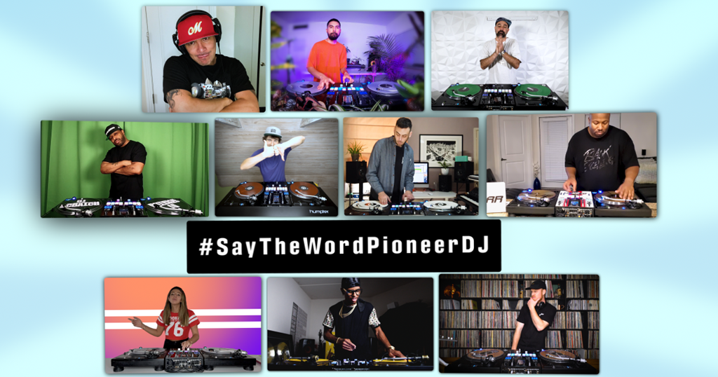 Rutina internacional Say The Word de PioneerDJ