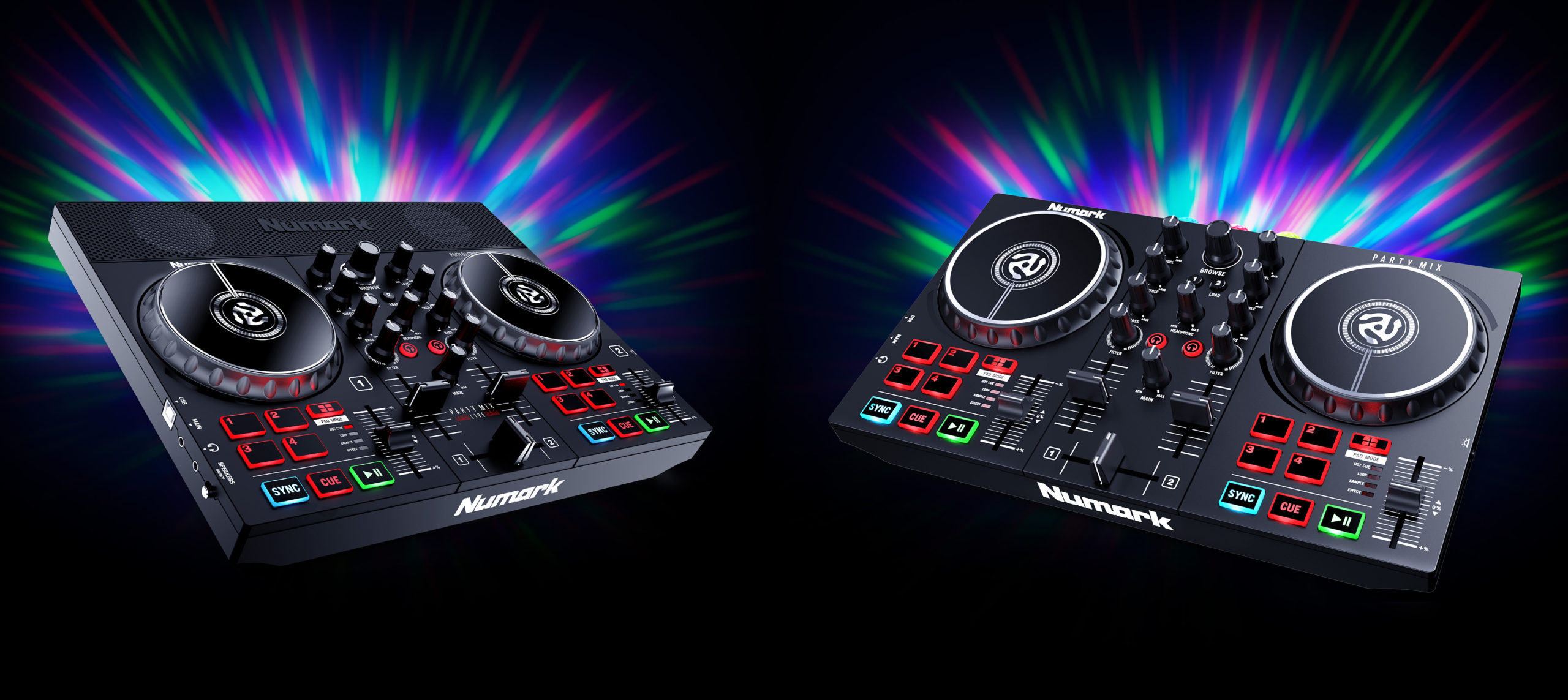 Nuevos controladores Numark Party Mix II y Numark Party Mix Live