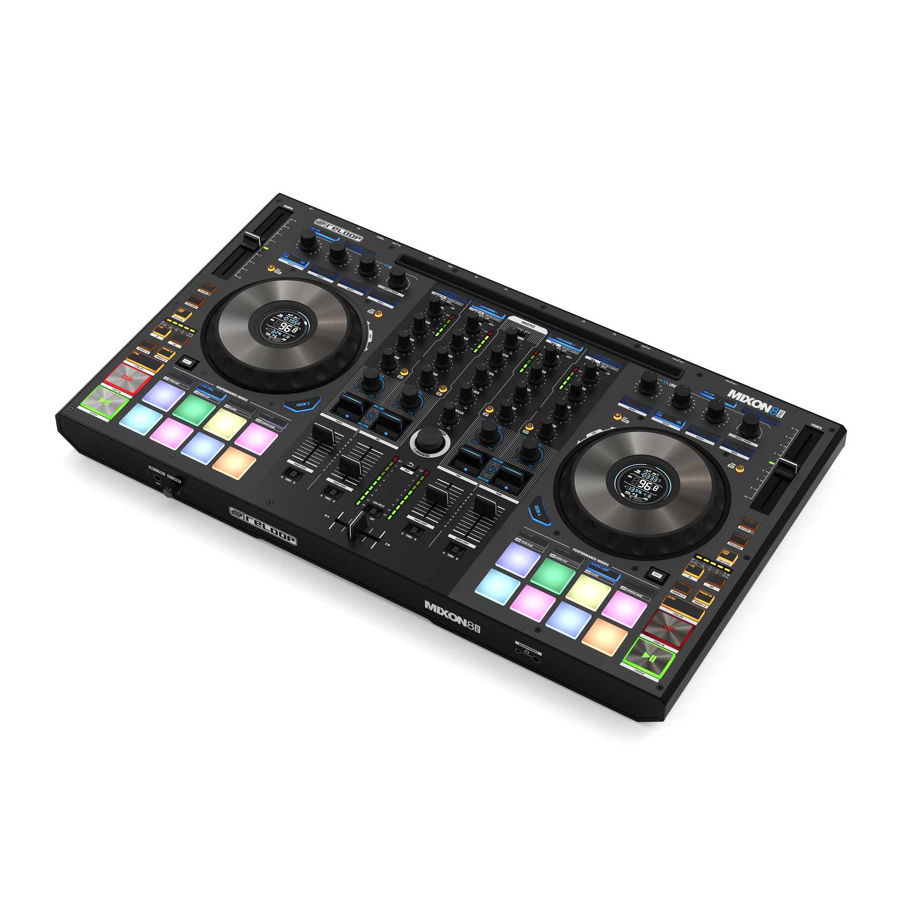 Nuevo controlador Reloop Mixon 8 Pro compatible con Serato DJ Pro y djay Pro AI