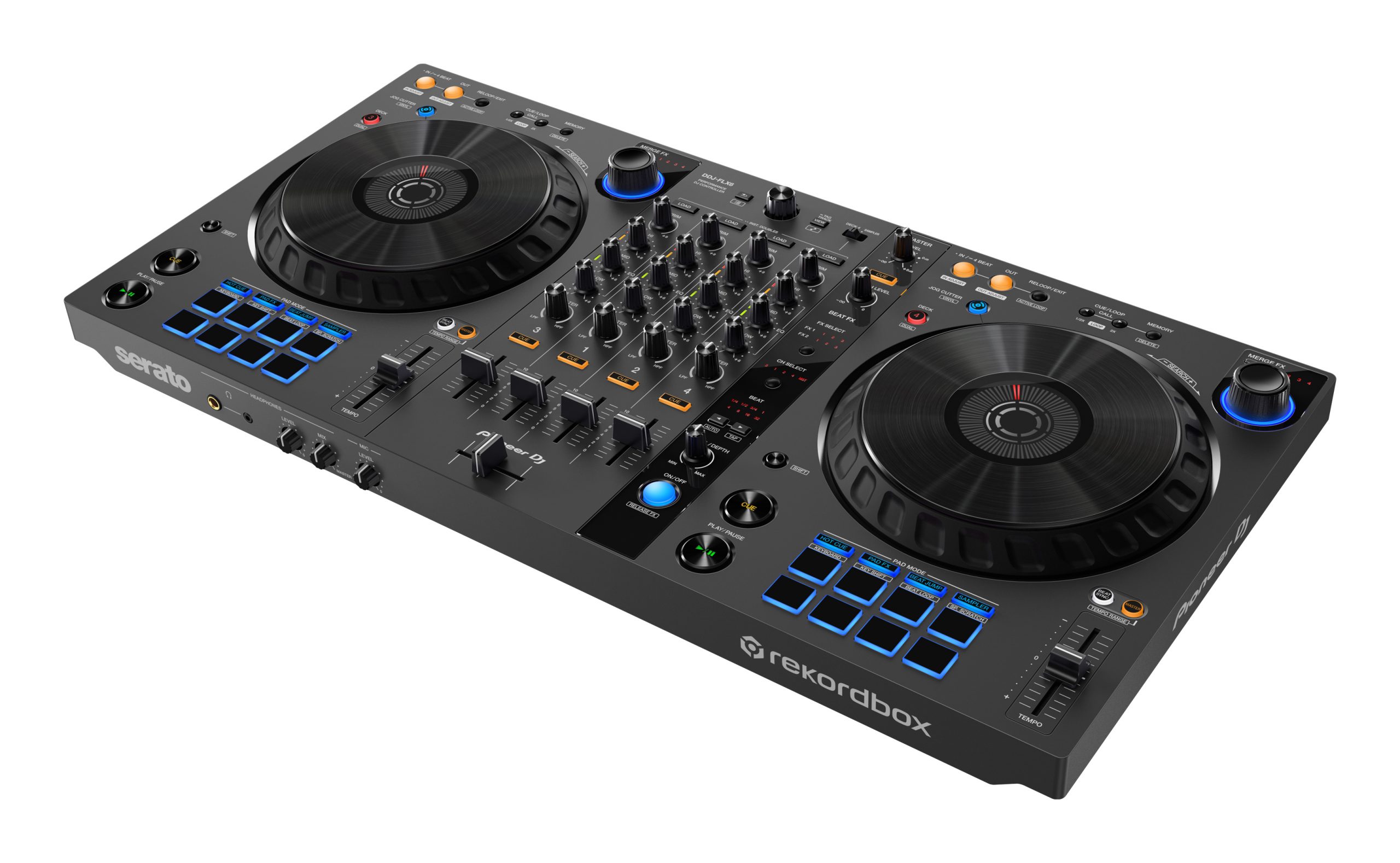 Nuevo controlador Pioneer DDJ-FLX6-GT de cuatro canales