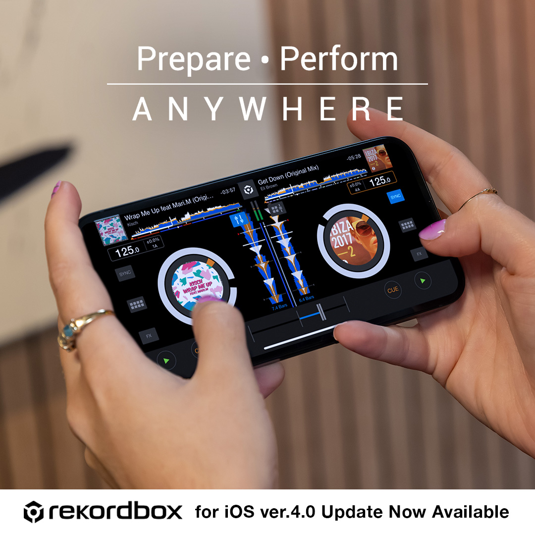 Rekordbox iOS 4.0 ya disponible