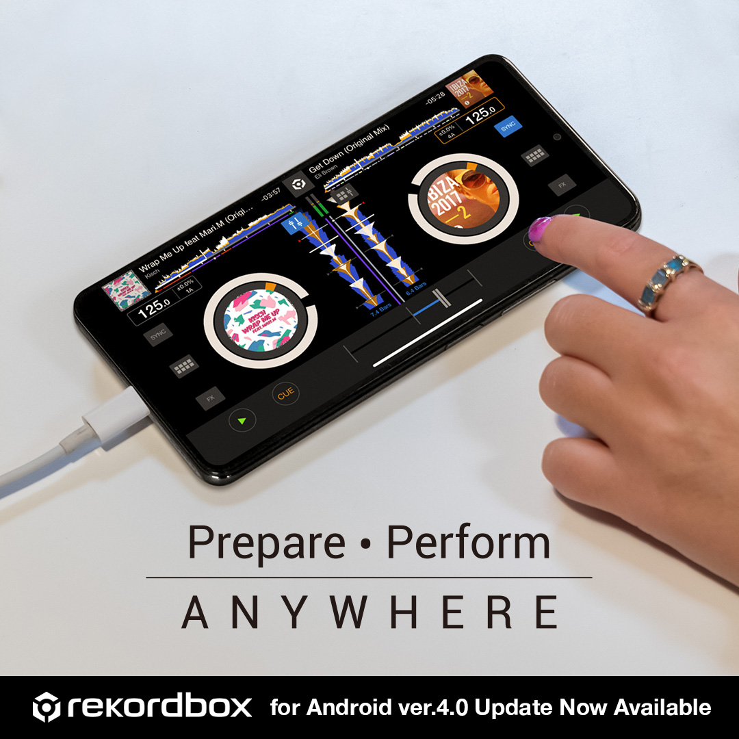 Rekordbox 4.0 liberado para Android