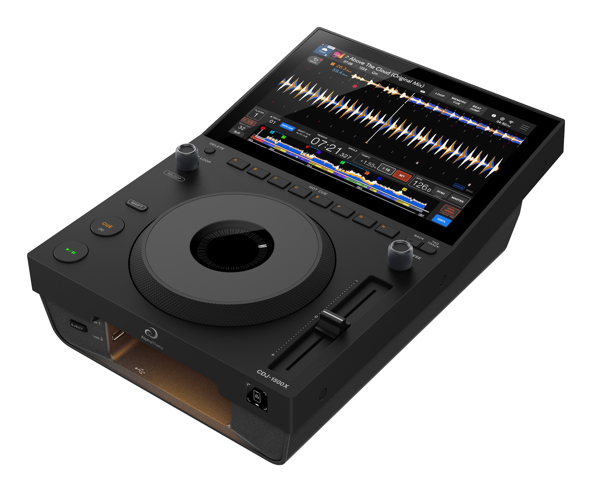 Nuevo reproductor CDJ-1500X de Alphatheta
