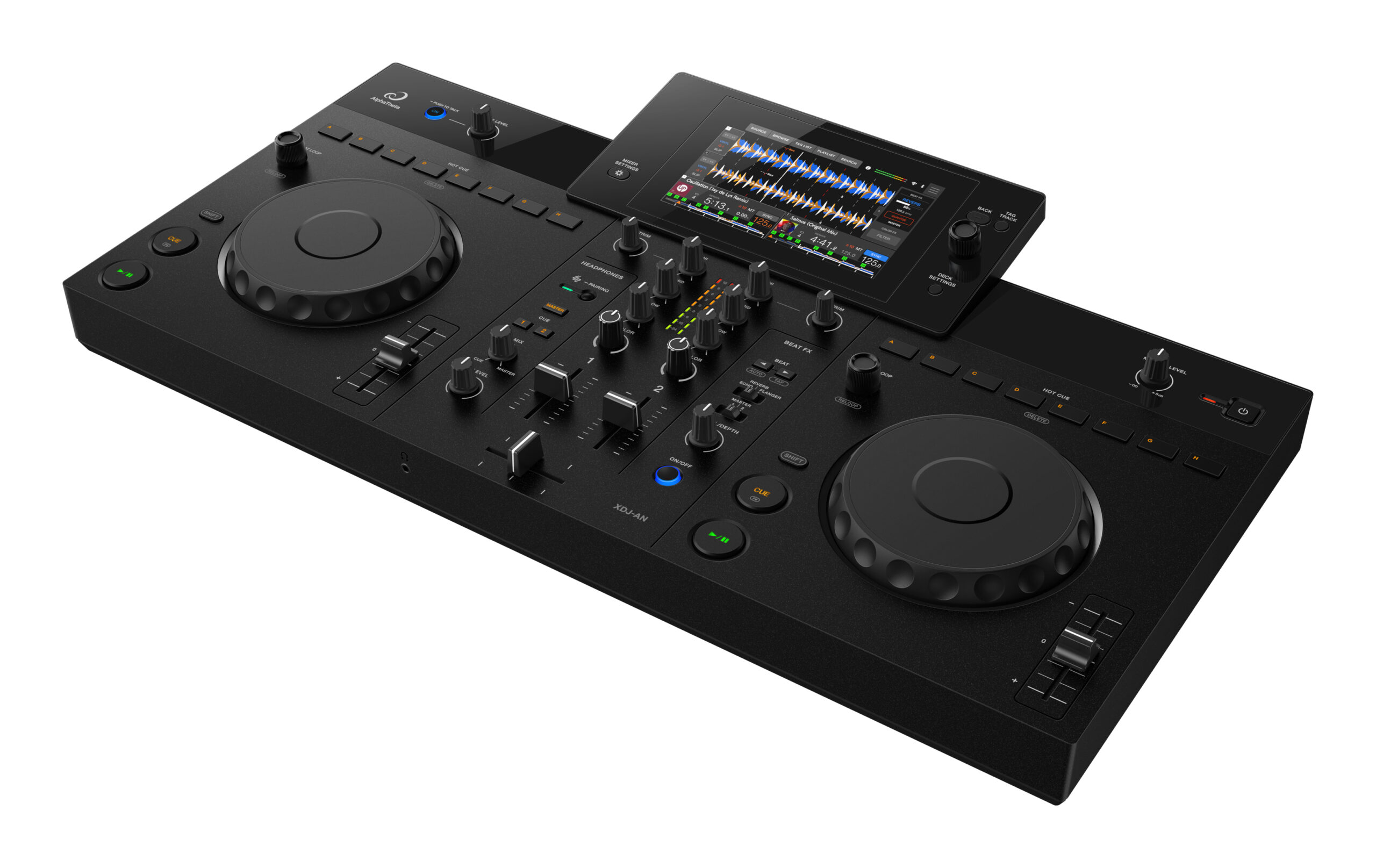 XDJ-AN, nuevo todo en uno de pequeño formato de Alphatheta
