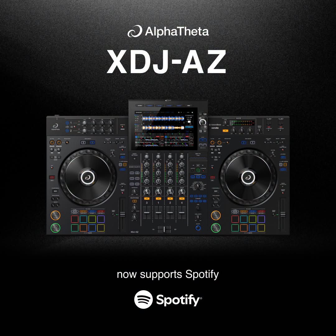 El todo en uno XDJ-AZ ahora es compatible con Spotify